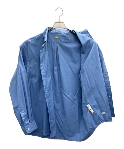 THE NORTH FACE（ザ ノース フェイス）THE NORTH FACE (ザ ノース フェイス) 長袖シャツ ブルー サイズ:Ｌの古着・服飾アイテム