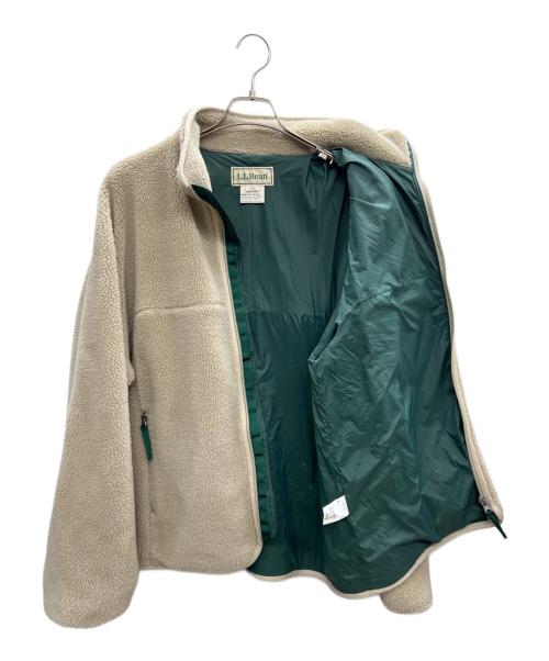 L.L.Bean（エルエルビーン）L.L.Bean (エルエルビーン) ボアジャケット ベージュ サイズ:Lの古着・服飾アイテム