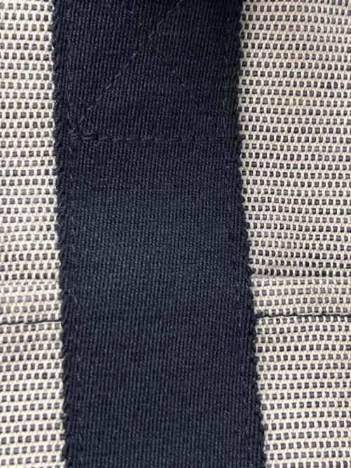 HERMES（エルメス）HERMES (エルメス) ハンドバッグ サクソー ベージュ×ブラックの古着・服飾アイテム
