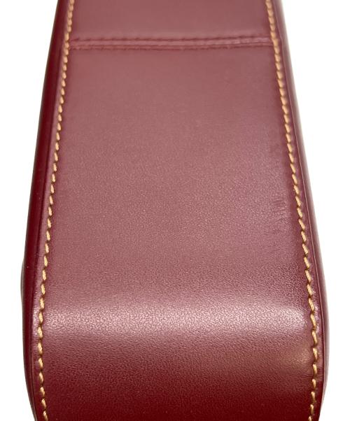 Cartier（カルティエ）Cartier (カルティエ) ショルダーバッグ マストライン ボルドーの古着・服飾アイテム