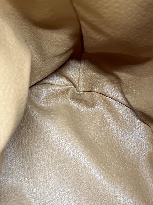 CELINE（セリーヌ）CELINE (セリーヌ) 巾着バッグ マカダム柄 ブラウンの古着・服飾アイテム