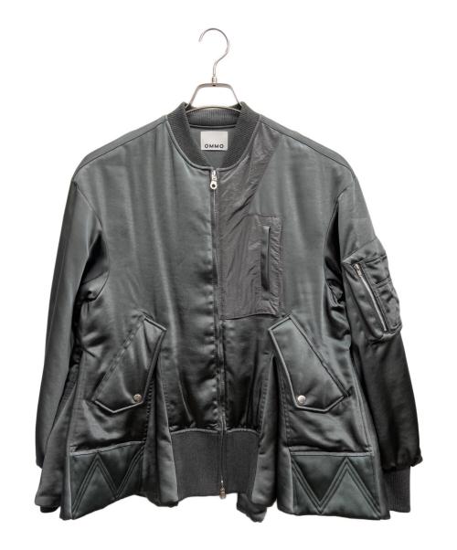 OMMO（オーエムエムオー）OMMO (オーエムエムオー) ブルゾン グレー サイズ:Freeの古着・服飾アイテム
