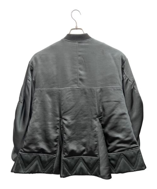 OMMO（オーエムエムオー）OMMO (オーエムエムオー) ブルゾン グレー サイズ:Freeの古着・服飾アイテム