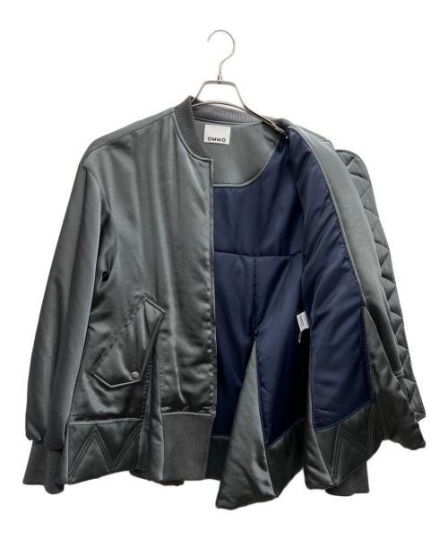 OMMO（オーエムエムオー）OMMO (オーエムエムオー) ブルゾン グレー サイズ:Freeの古着・服飾アイテム