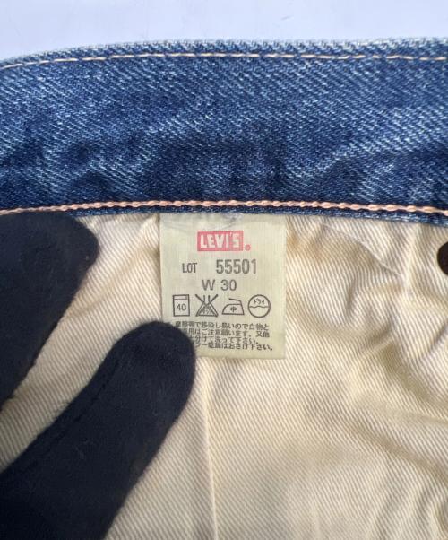 LEVI'S（リーバイス）LEVI'S (リーバイス) 501 1955年モデル復刻  2003年製 インディゴ サイズ:30の古着・服飾アイテム