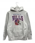 Champion REVERSE WEAVEチャンピオン リバース ウィーブ）の古着「Champion REVERSE WEAVE BUFFALO BILLS 90s」｜グレー