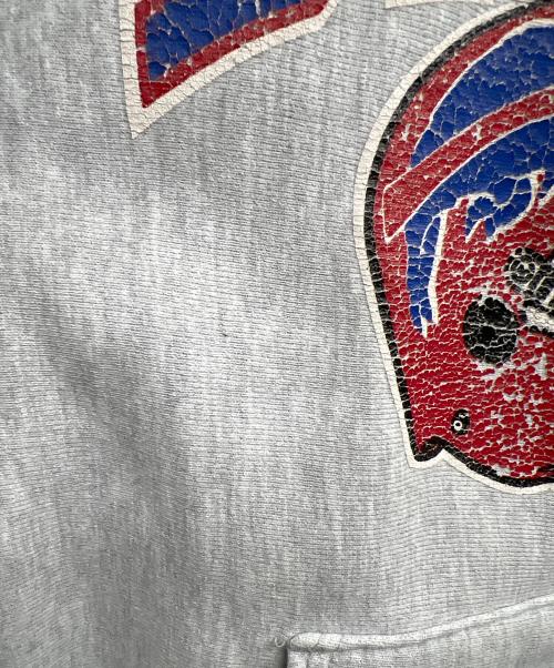 Champion REVERSE WEAVE（チャンピオン リバース ウィーブ）Champion REVERSE WEAVE (チャンピオン リバース ウィーブ) Champion REVERSE WEAVE BUFFALO BILLS 90s グレー サイズ:LARGEの古着・服飾アイテム