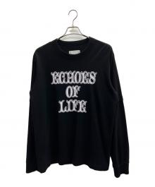 sacai（サカイ）の古着「長袖カットソー」｜ブラック