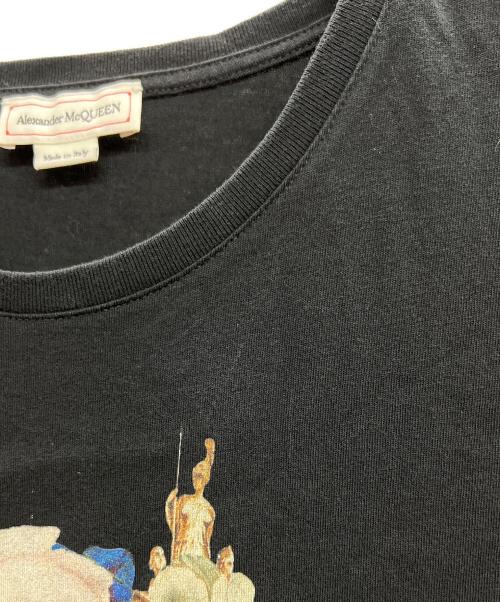 ALEXANDER McQUEEN（アレキサンダーマックイーン）ALEXANDER McQUEEN (アレキサンダーマックイーン) 半袖カットソー ブラック サイズ:Ｍの古着・服飾アイテム