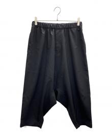 BLACK COMME des GARCONS（ブラックコムデギャルソン）の古着「サルエルパンツ」｜ブラック