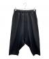 BLACK COMME des GARCONS（ブラックコムデギャルソン）の古着「サルエルパンツ」｜ブラック