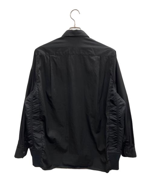 sacai（サカイ）sacai (サカイ) 長袖シャツ ブラック サイズ:1の古着・服飾アイテム
