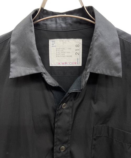 sacai（サカイ）sacai (サカイ) 長袖シャツ ブラック サイズ:1の古着・服飾アイテム