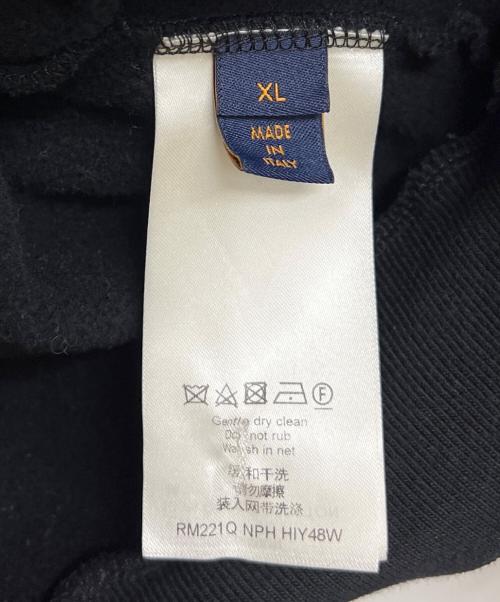 LOUIS VUITTON（ルイ ヴィトン）LOUIS VUITTON (ルイ ヴィトン) インサイドアウトプルオーバーパーカー ブラック サイズ:XLの古着・服飾アイテム