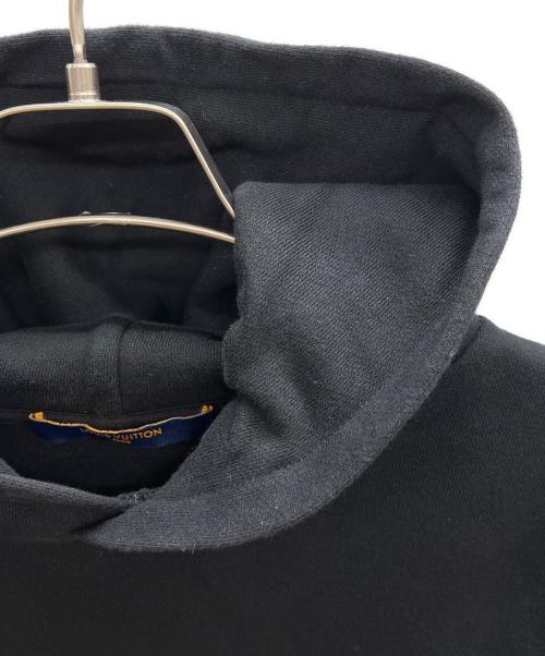 LOUIS VUITTON（ルイ ヴィトン）LOUIS VUITTON (ルイ ヴィトン) インサイドアウトプルオーバーパーカー ブラック サイズ:XLの古着・服飾アイテム