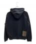LOUIS VUITTON (ルイ ヴィトン) インサイドアウトプルオーバーパーカー ブラック サイズ:XL：45000円