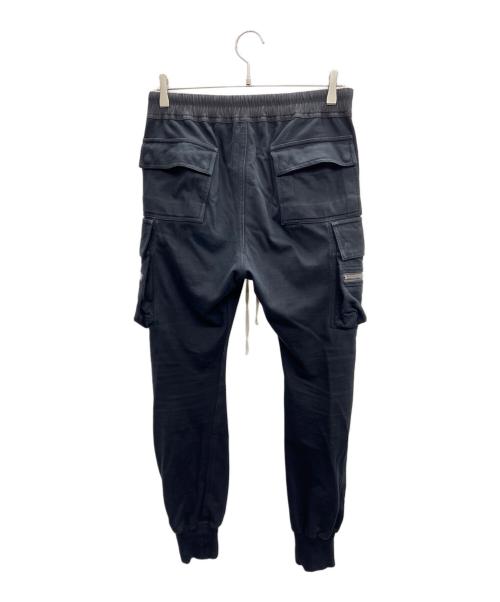 RICK OWENS（リックオウエンス）RICK OWENS (リックオウエンス) MASTODON CARGO PANTS ブラック サイズ:50の古着・服飾アイテム