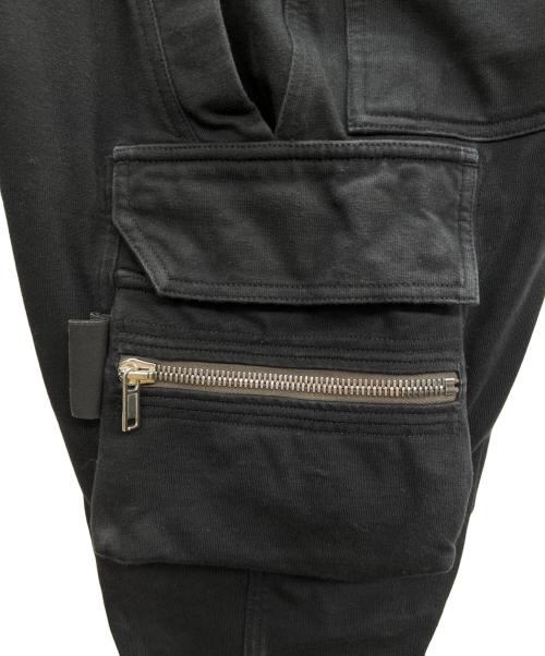 RICK OWENS（リックオウエンス）RICK OWENS (リックオウエンス) MASTODON CARGO PANTS ブラック サイズ:50の古着・服飾アイテム