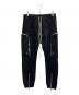 RICK OWENS（リックオウエンス）の古着「BAUHAUS CARGO PANTS」｜ブラック