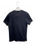 PRADA (プラダ) トライアングルロゴプレートTシャツ ブラック サイズ:S：50000円