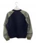 sacai (サカイ) スウェット ネイビー×カーキ サイズ:1：35000円