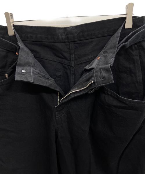 sacai（サカイ）sacai (サカイ) デニムパンツ ブラック サイズ:2の古着・服飾アイテム