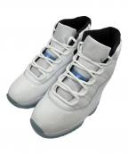 NIKEナイキ）の古着「Nike Air Jordan 11 Retro "White/Legend Blue"（ナイキ エアジョーダン11 レトロ "ホワイト/レジェンドブルー"）」｜ホワイト×ブルー