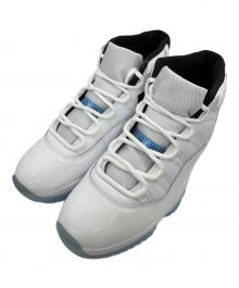 NIKE（ナイキ）の古着「Nike Air Jordan 11 Retro "White/Legend Blue"（ナイキ エアジョーダン11 レトロ "ホワイト/レジェンドブルー"）」｜ホワイト×ブルー