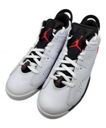 NIKE（ナイキ）の古着「Nike Air Jordan 6 Low Golf "White Infrared"（ナイキ エアジョーダン6 ロー ゴルフ "ホワイト インフラレッド"）」｜ホワイト×レッド