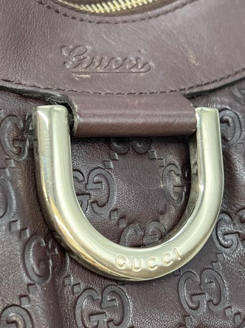 GUCCI（グッチ）GUCCI (グッチ) ワンショルダーバッグ アビー グッチシマ ブラウンの古着・服飾アイテム