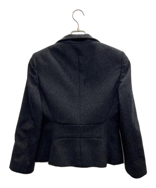VALENTINO ROMA（ヴァレンティノ ローマ）VALENTINO ROMA (ヴァレンティノ ローマ) ウールジャケット ブラック サイズ:42の古着・服飾アイテム