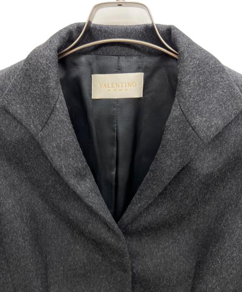 VALENTINO ROMA（ヴァレンティノ ローマ）VALENTINO ROMA (ヴァレンティノ ローマ) ウールジャケット ブラック サイズ:42の古着・服飾アイテム