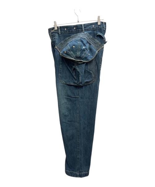 KAPITAL（キャピタル）KAPITAL (キャピタル) デニムカーゴパンツ ブルー サイズ:Lの古着・服飾アイテム