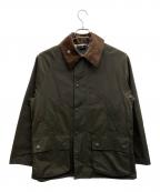 Barbour×FREAK'S STOREバブアー×フリークスストア）の古着「BEDALE OS SLEEVE」｜オリーブ