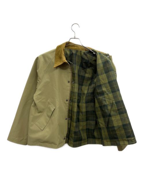 Barbour（バブアー）Barbour (バブアー) TRANSPORTリバーシブル ショートレングスブルゾン オリーブ サイズ:36の古着・服飾アイテム