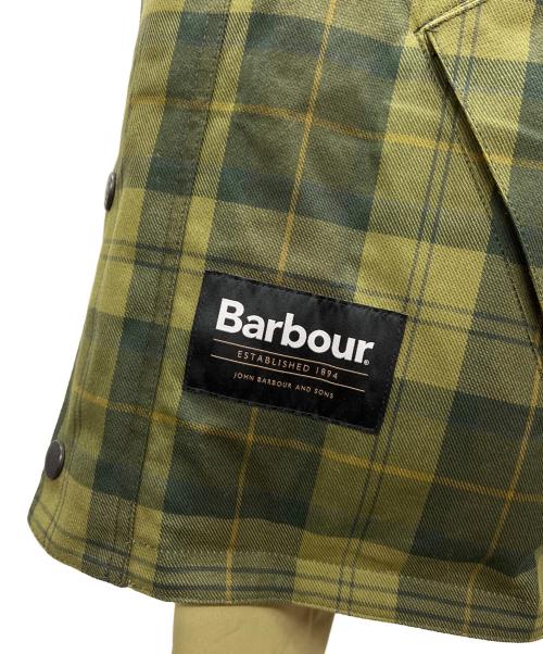 Barbour（バブアー）Barbour (バブアー) TRANSPORTリバーシブル ショートレングスブルゾン オリーブ サイズ:36の古着・服飾アイテム