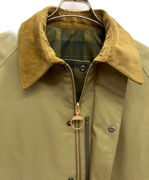 Barbour（バブアー）Barbour (バブアー) TRANSPORTリバーシブル ショートレングスブルゾン オリーブ サイズ:36の古着・服飾アイテム