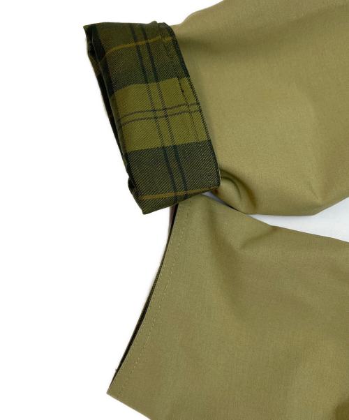 Barbour（バブアー）Barbour (バブアー) TRANSPORTリバーシブル ショートレングスブルゾン オリーブ サイズ:36の古着・服飾アイテム
