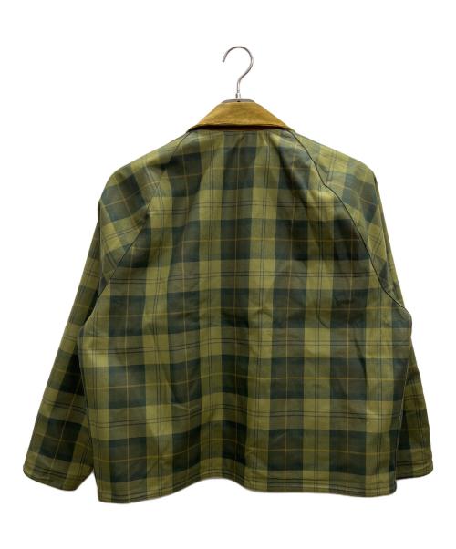 Barbour（バブアー）Barbour (バブアー) TRANSPORTリバーシブル ショートレングスブルゾン オリーブ サイズ:36の古着・服飾アイテム
