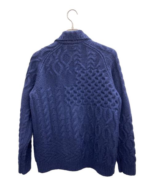 BEAMS PLUS（ビームスプラス）BEAMS PLUS (ビームスプラス) 厚手カーディガン ネイビー サイズ:Sの古着・服飾アイテム