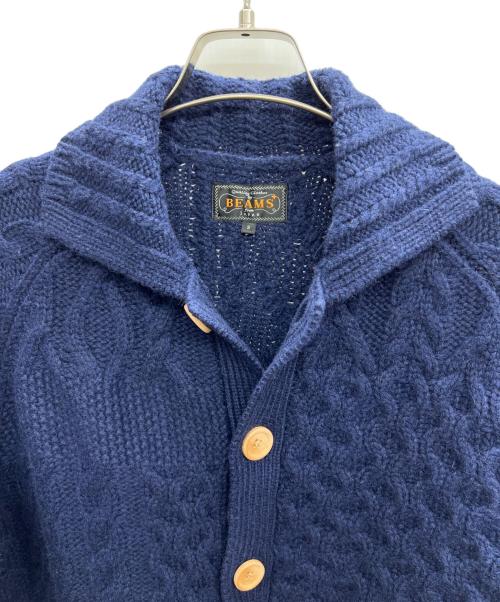 BEAMS PLUS（ビームスプラス）BEAMS PLUS (ビームスプラス) 厚手カーディガン ネイビー サイズ:Sの古着・服飾アイテム