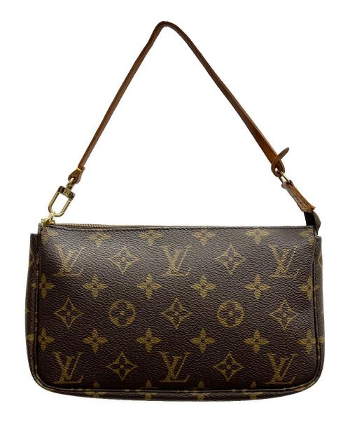 LOUIS VUITTON（ルイ ヴィトン）LOUIS VUITTON (ルイ ヴィトン) ポシェット アクセソワール ブラウンの古着・服飾アイテム