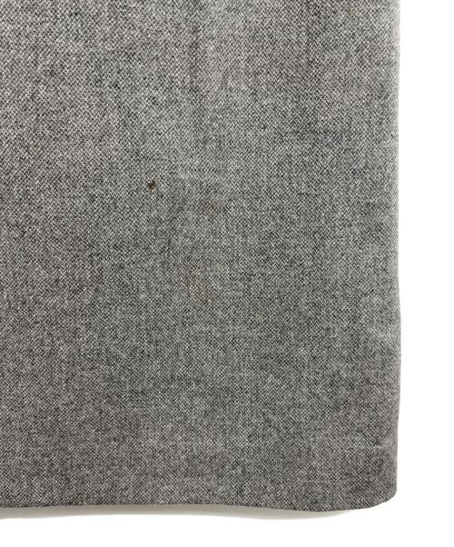 HERMES（エルメス）HERMES (エルメス) スリットスカート グレー サイズ:38の古着・服飾アイテム