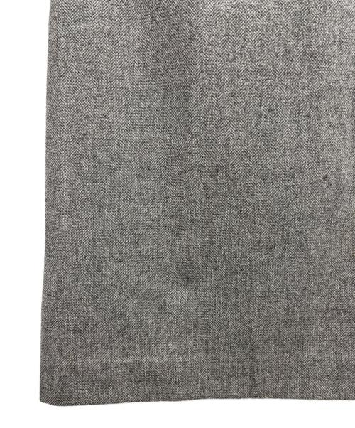 HERMES（エルメス）HERMES (エルメス) スリットスカート グレー サイズ:38の古着・服飾アイテム