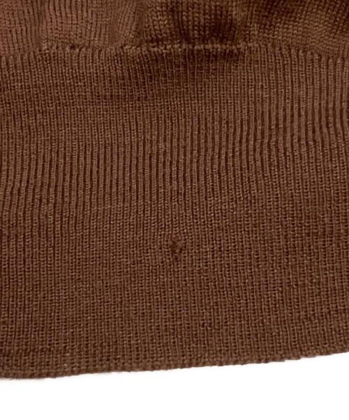 HERMES（エルメス）HERMES (エルメス) 薄手ニット ブラウン サイズ:Mの古着・服飾アイテム