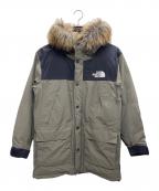 THE NORTH FACEザ ノース フェイス）の古着「ダウンジャケット」｜グリーン×ブラック