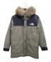 THE NORTH FACE（ザ ノース フェイス）の古着「ダウンジャケット」｜グリーン×ブラック