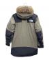 THE NORTH FACE (ザ ノース フェイス) ダウンジャケット グリーン×ブラック サイズ:L：30000円