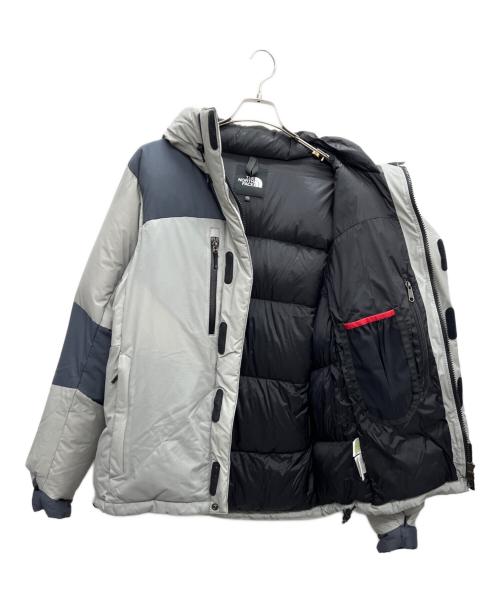 THE NORTH FACE（ザ ノース フェイス）THE NORTH FACE (ザ ノース フェイス) ダウンジャケット グレー×ブラック サイズ:XLの古着・服飾アイテム