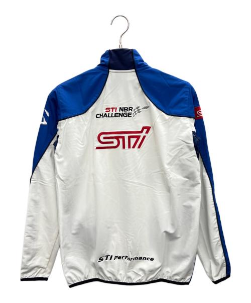 スバル（スバル）スバル (スバル) モータースポーツチームジャージ ブルー×ホワイト サイズ:M 未使用品の古着・服飾アイテム